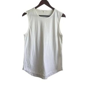 Threads 4 Thought Womens Tank Top S White Organic Cotton Clean Girl